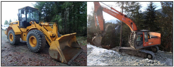 loaders and excavators for sale