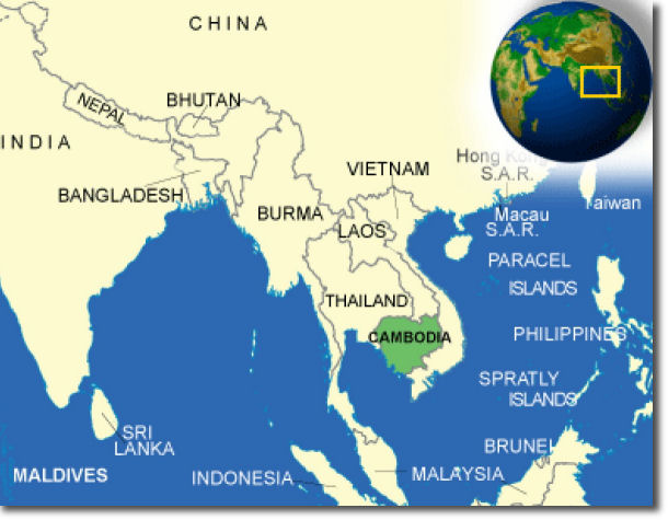 blue river cambodia map